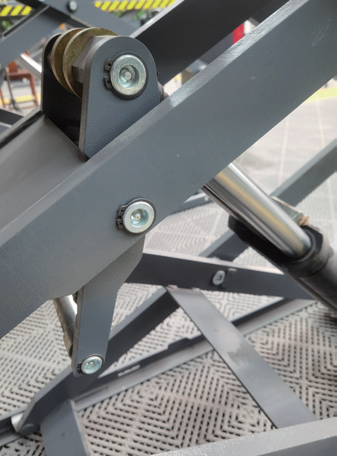 Elevador de coches tipo tijera ultradelgado DL-4.0CB - Imagen 3