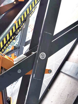 Elevador de coches tipo tijera ultradelgado principal-auxiliar DL-4.0CBD - Imagen 4