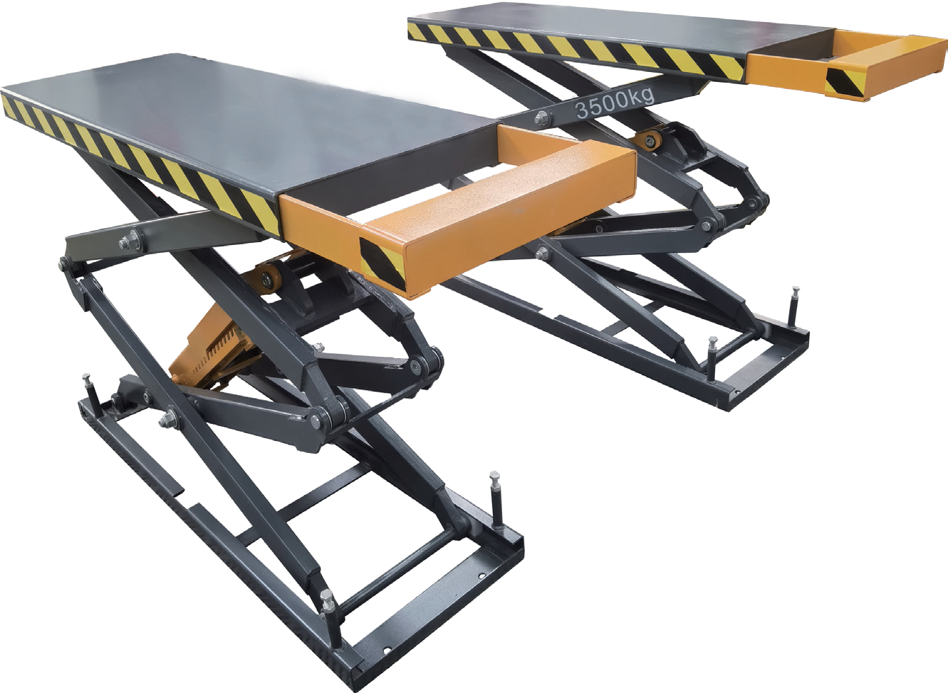 Elevador de coches tipo tijera empotrado DL-3.5DC