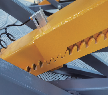 Elevador de coches tipo tijera empotrado DL-3.5DC - Imagen 3